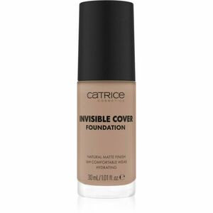 Catrice Invisible Cover Foundation hosszan tartó és erősen fedő alapozó matt hatással árnyalat 030N 30 ml kép