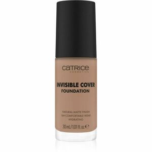 Catrice Invisible Cover Foundation hosszan tartó és erősen fedő alapozó matt hatással árnyalat 037W 30 ml kép