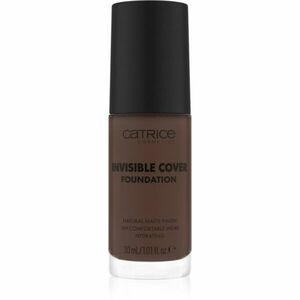 Catrice Invisible Cover Foundation hosszan tartó és erősen fedő alapozó matt hatással árnyalat 077C 30 ml kép