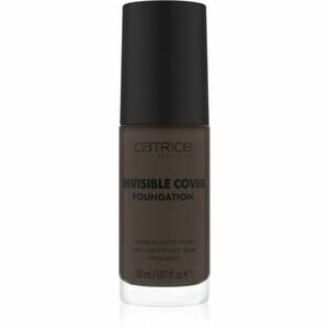 Catrice Invisible Cover Foundation hosszan tartó és erősen fedő alapozó matt hatással árnyalat 097N 30 ml kép