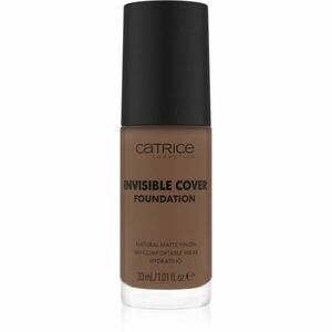 Catrice Invisible Cover Foundation hosszan tartó és erősen fedő alapozó matt hatással árnyalat 060N 30 ml kép