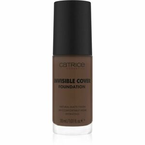 Catrice Invisible Cover Foundation hosszan tartó és erősen fedő alapozó matt hatással árnyalat 080W 30 ml kép