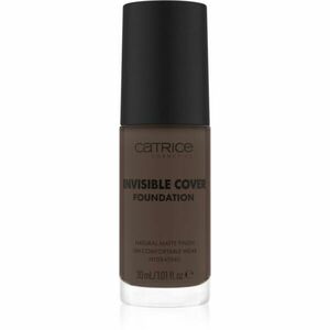 Catrice Invisible Cover Foundation hosszan tartó és erősen fedő alapozó matt hatással árnyalat 087N 30 ml kép