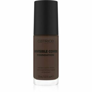 Catrice Invisible Cover Foundation hosszan tartó és erősen fedő alapozó matt hatással árnyalat 095N 30 ml kép