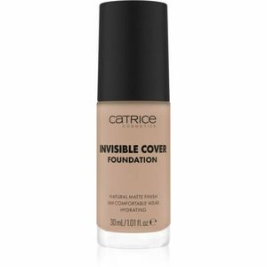 Catrice Invisible Cover Foundation hosszan tartó és erősen fedő alapozó matt hatással árnyalat 020N 30 ml kép