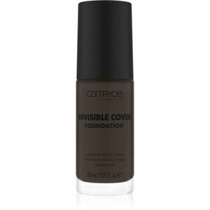 Catrice Invisible Cover Foundation hosszan tartó és erősen fedő alapozó matt hatással árnyalat 100N 30 ml kép