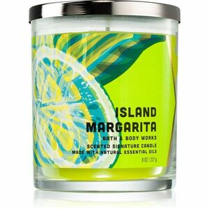 Bath & Body Works Island Margarita illatgyertya esszenciális olajokkal 227 g kép