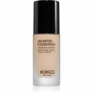 KIKO Milano Unlimited Foundation tartós folyékony alapozó matt hatással árnyalat 1.5 Neutral 30 ml kép