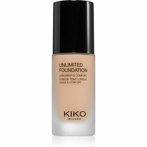 KIKO Milano Unlimited Foundation tartós folyékony alapozó matt hatással árnyalat 02 Neutral 30 ml kép