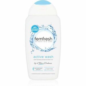 Femfresh Active nagyon gyengéd mosó emulzió intim higiéniára 250 ml kép