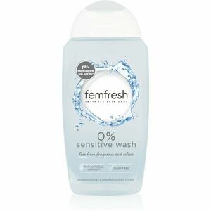 Femfresh Sensitive tisztító emulzió intim higiéniára parfümmentes 250 ml kép