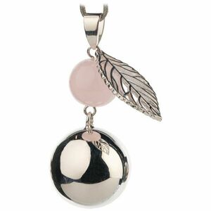 Bola FANTASY Silver Pearl Leaf terhességi csengő 1 db kép