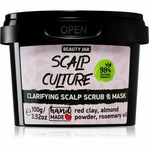 Beauty Jar Scalp Culture peeling és maszk a hajra és a fejbőrre 100 g kép