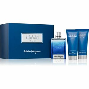 Salvatore Ferragamo Acqua Essenziale Blu ajándékszett uraknak kép