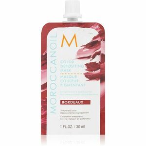 Moroccanoil Color Depositing gyengéd tápláló maszk tartós színes pigmentekkel Bordeaux 30 ml kép