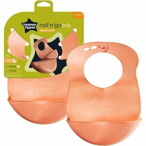 Tommee Tippee Roll'n'go előke Orange 6 m+ 1 db kép