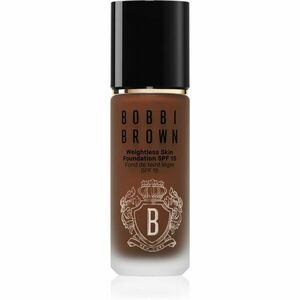 Bobbi Brown Weightless Skin Foundation SPF 15 tartós alapozó hidratáló hatással árnyalat Espresso 30 ml kép