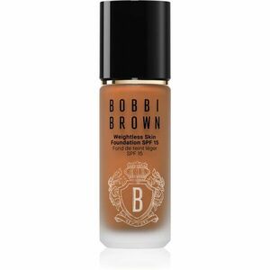 Bobbi Brown Weightless Skin Foundation SPF 15 tartós alapozó hidratáló hatással árnyalat Warm Walnut 30 ml kép