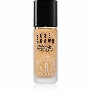 Bobbi Brown Weightless Skin Foundation SPF 15 tartós alapozó hidratáló hatással árnyalat Warm Honey 30 ml kép