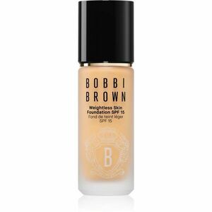 Bobbi Brown Weightless Skin Foundation SPF 15 tartós alapozó hidratáló hatással árnyalat Golden Natural 30 ml kép