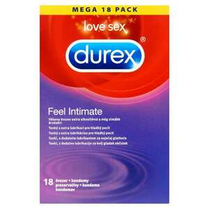 Durex Feel Intimate Óvszer 18db kép