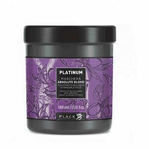 Hajmaszk a Tökéletes Szőke Árnyalat Megtartásához - Black Professional Line Absolute Blond Mask Platinum, 1000ml kép