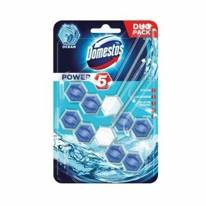 Toalett Frissítő Tengeri Illattal - Domestos Power 5 Ocean Duo Pack, 2x 55 g kép