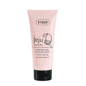 Arcszappan - Ziaja Jeju Pink Young Skin White Face Soap for Excess Fagm, 75 ml kép