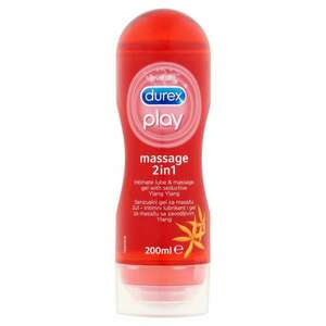 Durex Play Massage érzéki 2in1 Masszázs zselé és Síkosító 200ml kép