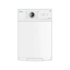 Midea MF100T70B/W-HU inverteres, gőzös felültöltős mosógép kép