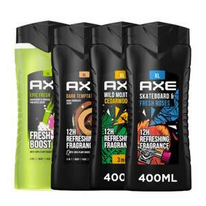 Axe férfi Tusfürdő csomag 4x400ml kép