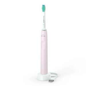 Philips HX3651/11 Sonicare 2100 Series Szónikus Elektromos fogkefe, Rózsaszín-Fehér kép