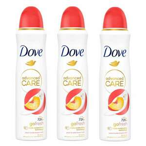 Dove Go Fresh női Dezodor Peach & White blossom 3x150ml kép