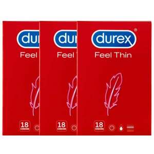 Durex Feel Thin Óvszer 3x18db kép