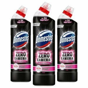 Domestos Zéró Pink WC Vízkőoldó 3x750ml kép