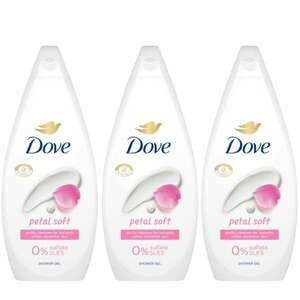 Dove Petal Soft Krémtusfürdő 3x720ml kép