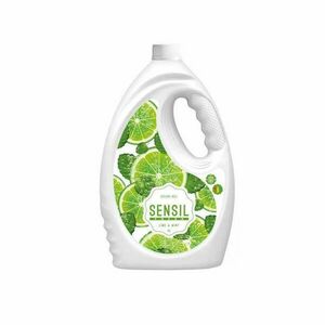 Folyékony mosószer SENSIL fresh Color-gel 2in1 lime és menta 4L 40 mosás színesruhákhoz kép