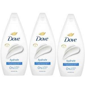 Dove Hydrate Krémtusfürdő 3x450ml kép