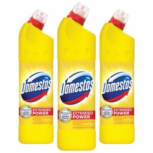 Domestos Extended Power fertőtlenítő hatású folyékony Tisztítószer Citrus 3x750ml kép