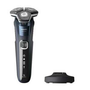 Philips SHAVER Series 5000 S5885/25 férfi borotva Rotációs/forgófejes borotva Vágó Kék (S5885/25) kép