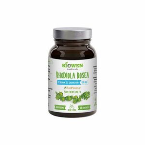 Rhodiola Rosea (Różeniec Górski) 420 mg - 3% salidrozydów i 1% rozawin - kapsułki Biowen kép