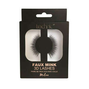 Műszempillák 3D szalag Technic Faux Mink Lashes Milan, Ragasztó mellékelve kép