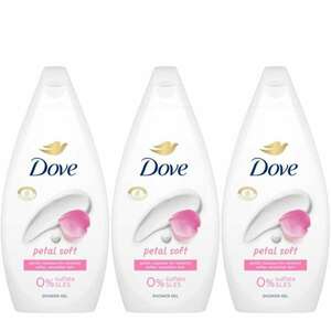 Dove Petal Soft Krémtusfürdő 3x450ml kép