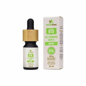 BIO Olej CBD 5% (500 mg) + CBDA, CBC, CBGA, CBG, CBDV, CBN – 10 ml kép