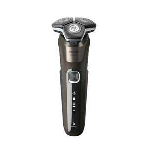 Philips SHAVER Series 5000 S5886/30 férfi borotva Rotációs/forgófejes borotva Vágó Fekete, Barna (S5886/30) kép