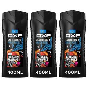 Axe Tusfürdő Skateboard&Roses 3x400ml kép