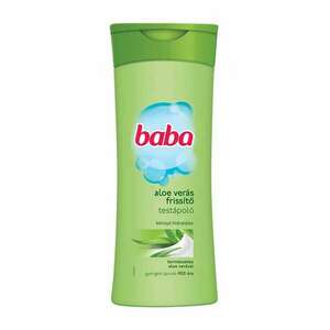 Baba frissítő Testápoló Aloe Vera 400ml kép