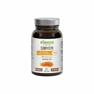 Cordyceps Sinensis (CS-4) 400 mg - 40% polisacharydów, 8% mannitolu oraz 0.2% adenozyny - kapsułki Biowen kép