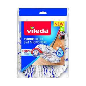 Vileda Turbo 3in1 Utántöltő - kék-fehér kép