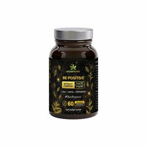 Be Positive (5 mg CBD, 3 mg CBG) Extract Complex Hemp King - 60 kapsułek kép